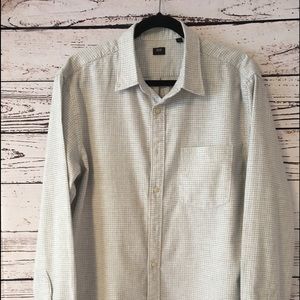 Cotton flannel button-down